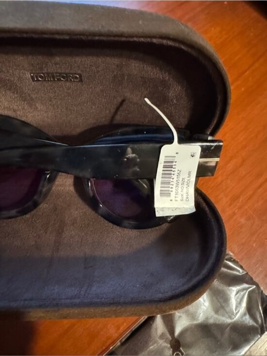 Tom Ford Lucilla 51mm Gradient Cat Eye Sunglasses Havana Purple main image 7